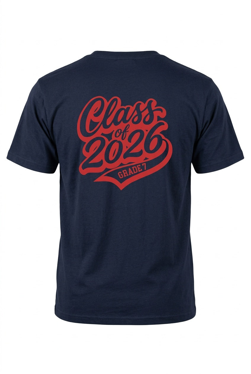 Muir College Grade 7 Class of '26 T-shirt
