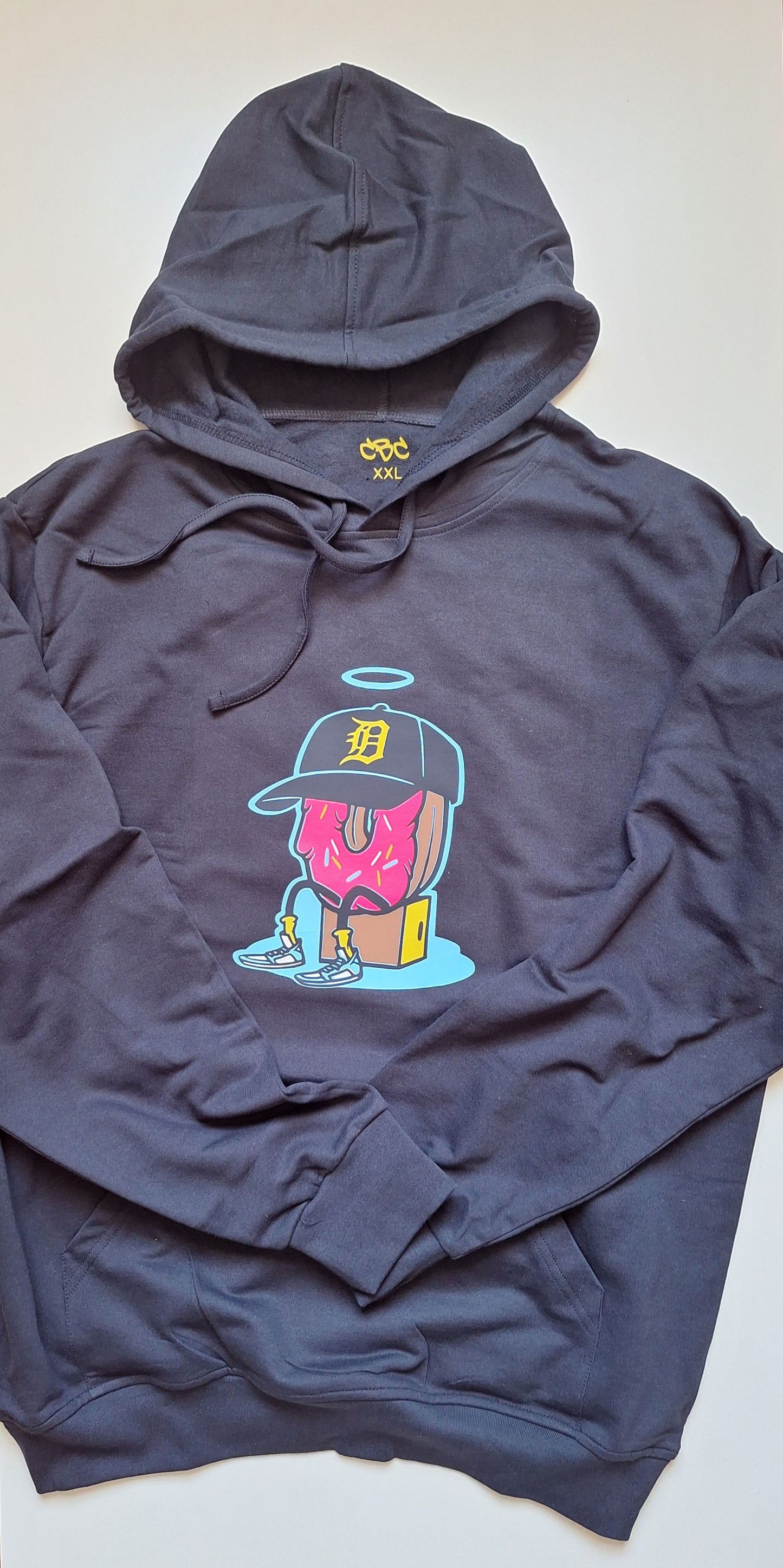 J Dilla Crate Diggin’ Donut Hoodie - Catch Body Customs