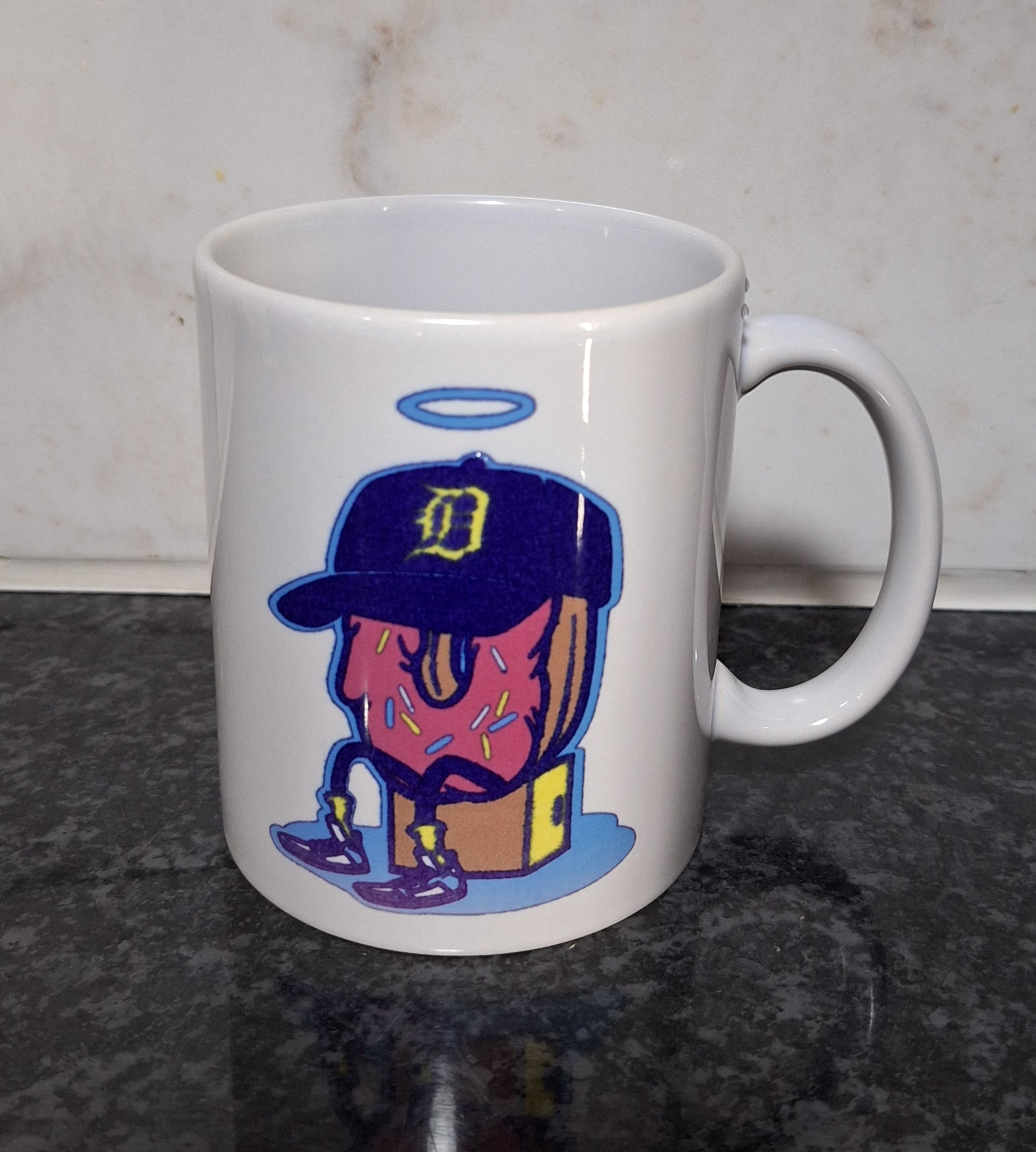 Dilla Donut Record Crate Mug - Catch Body Customs