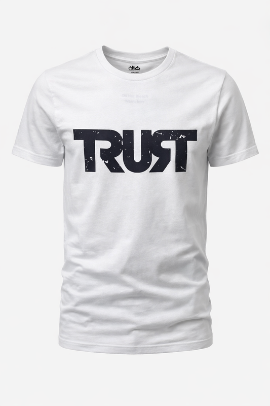 Trust Gang Distressed Logo T-shirt - Catch Body Customs