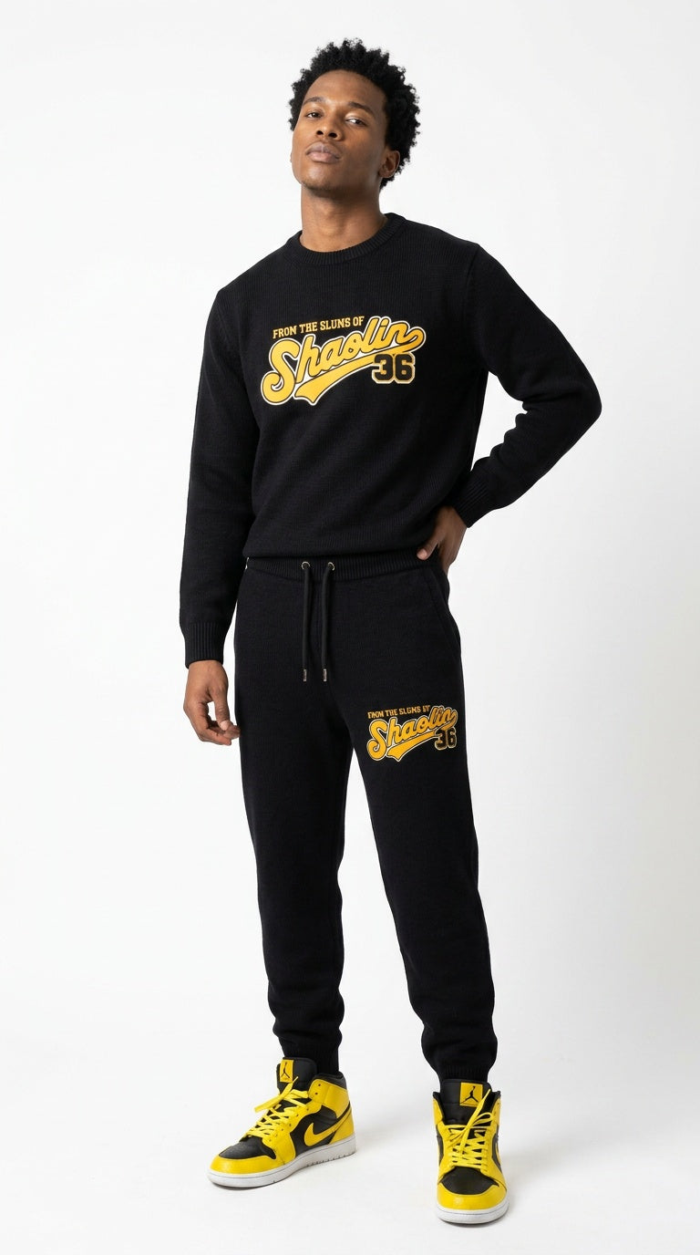 From the Slums of Shaolin Sweatpants - Catch Body Customs