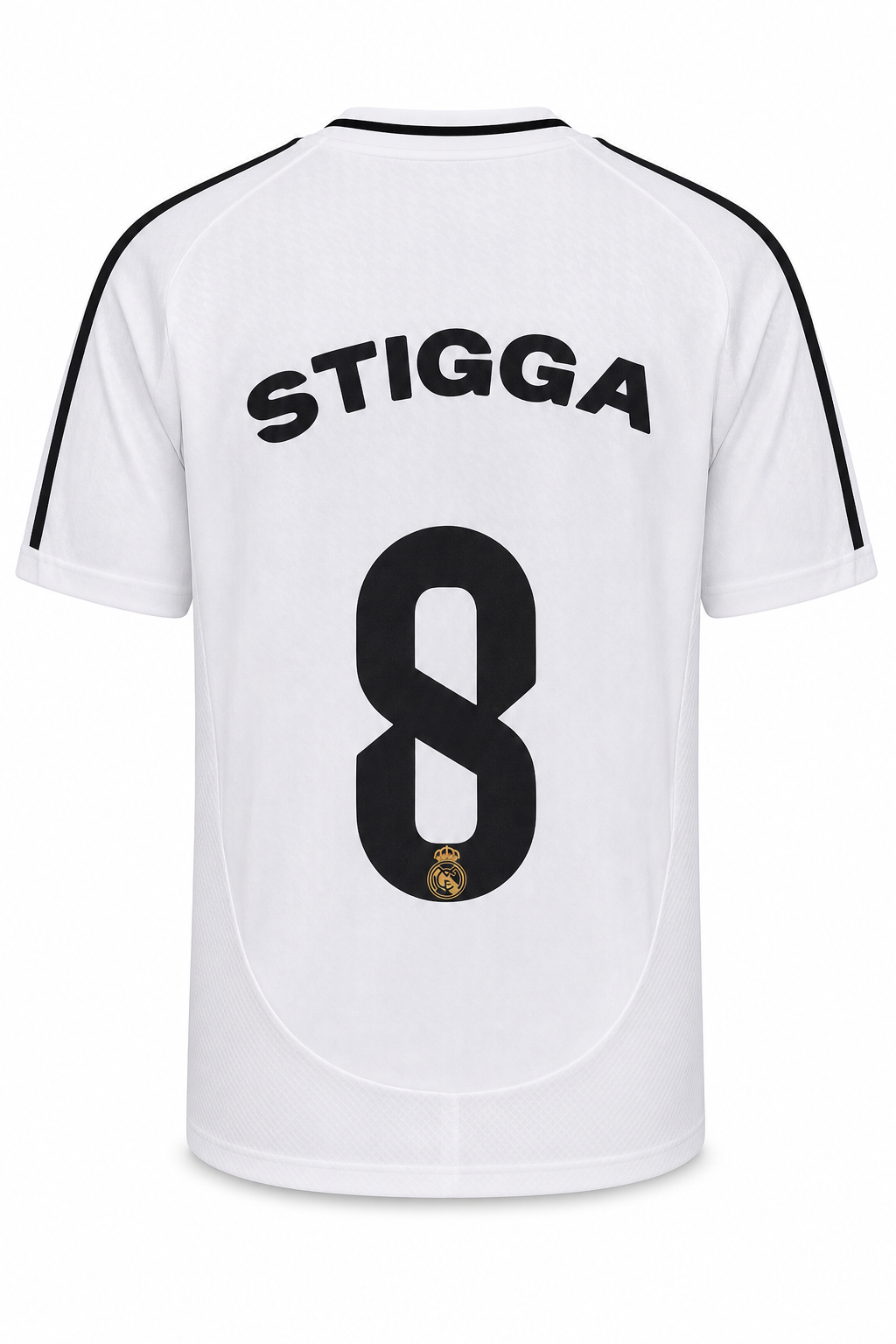 Real Madrid Home Name and Number - Catch Body Customs