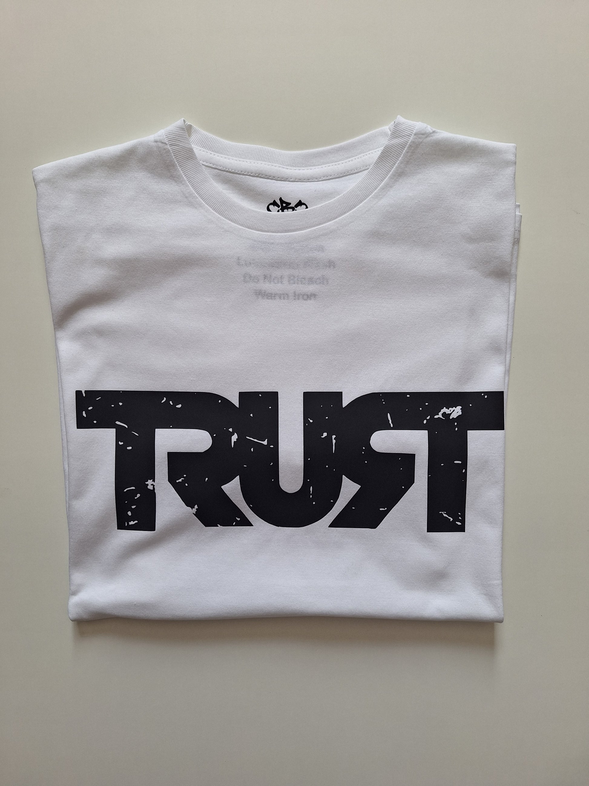 Trust Gang Distressed Logo T-shirt - Catch Body Customs