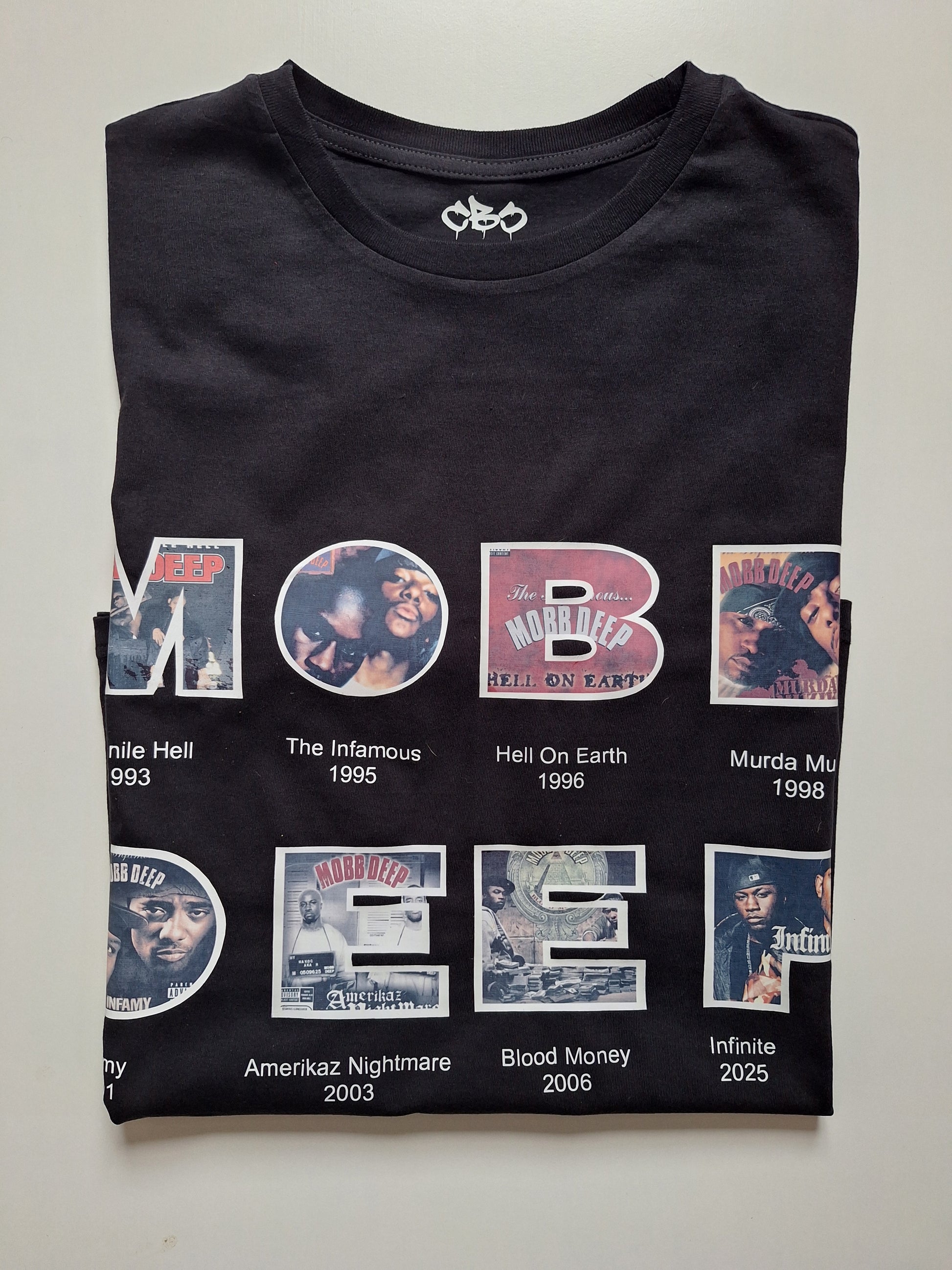 A History of Mobb Deep T-shirt - Catch Body Customs