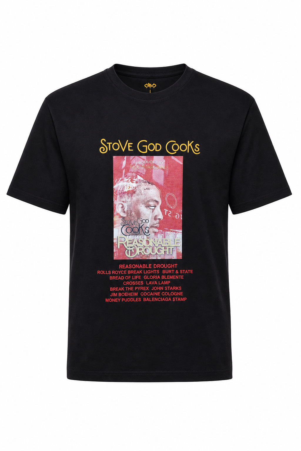 Stove God Cooks "Reasonable Drought" T-Shirt