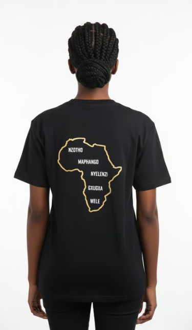 Iziduko Africa T-shirt - Catch Body Customs